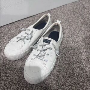 Sperry Classic White Lace-Up Shoes